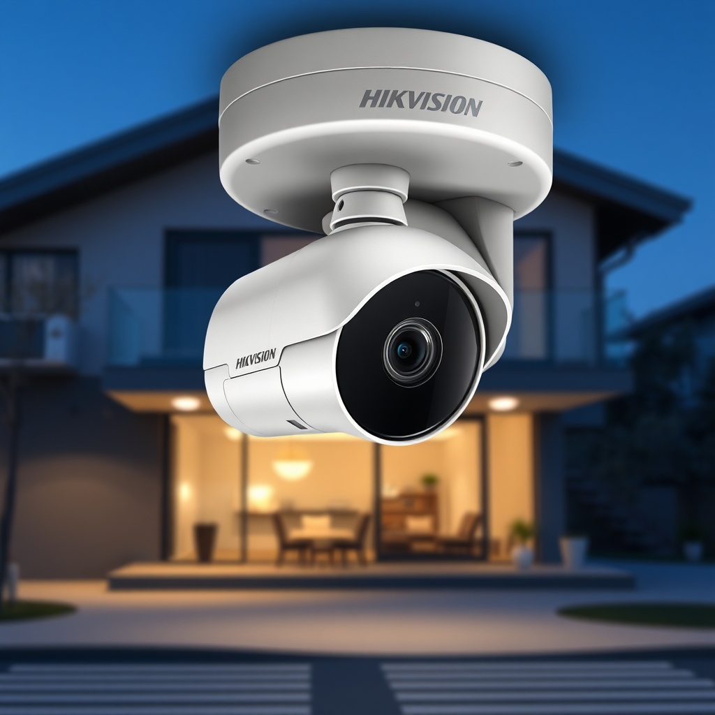 Hikvision DS-PWA32 sensörü bir duvarda monte edilmiş
