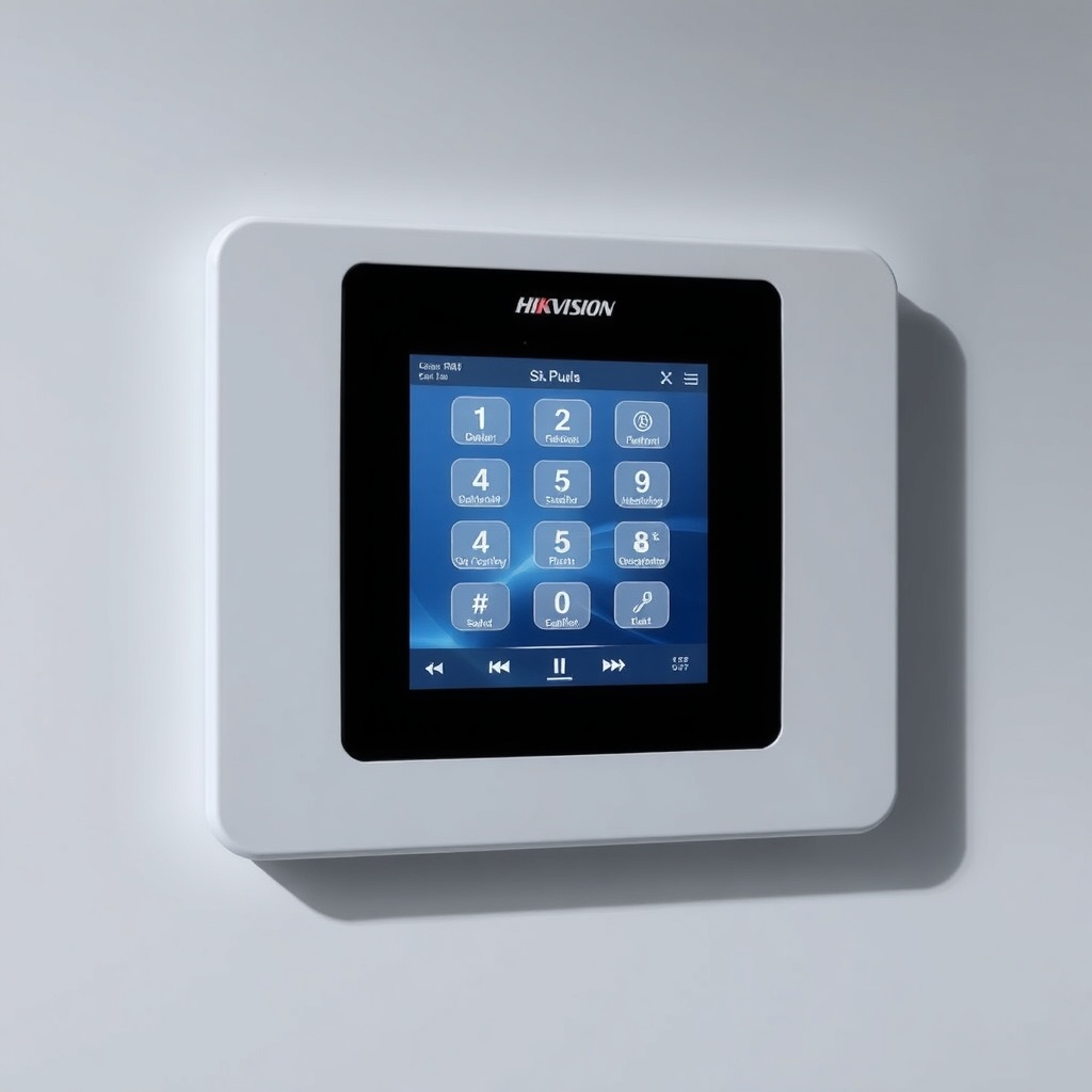 Bir Hikvision DS-PWA32 alarm paneli