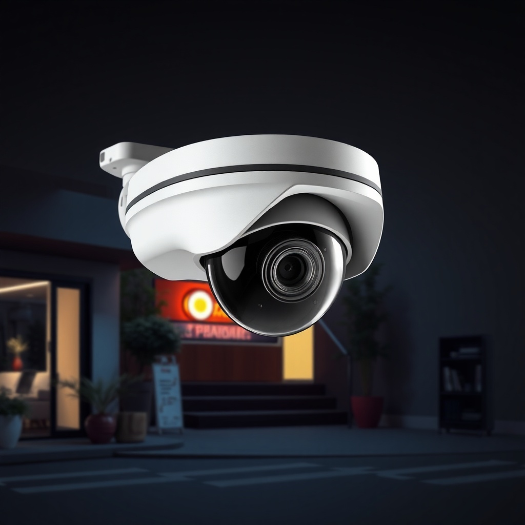 Hikvision DS-PWA32 dedektörünün kütüphane rafları arasında montajı