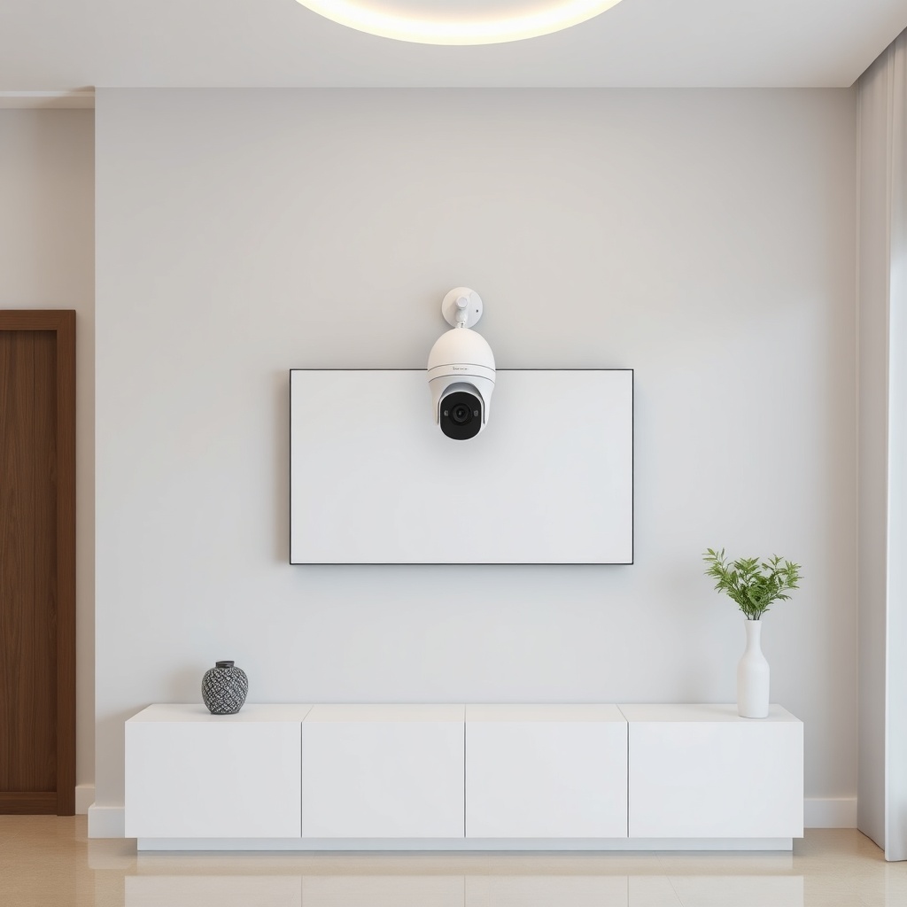Hikvision DS-PWA32 cihazının iç mekanda duvara monte edilmiş hali